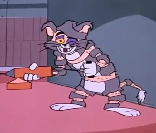 Meme mèo Tom biểu cảm hoang mang khi bị troll