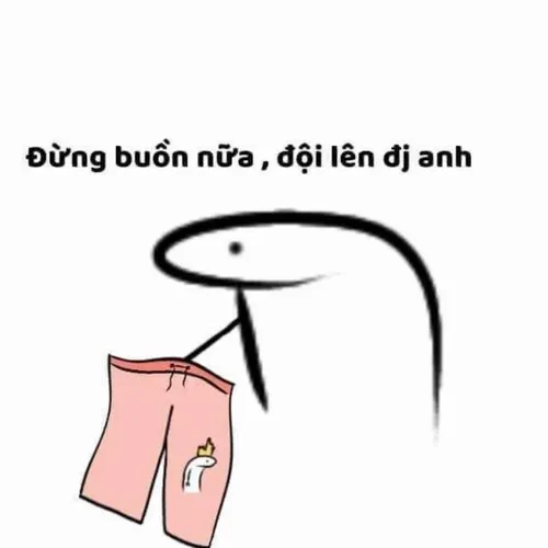 Khi bị troll nặng, chỉ có meme đội quần mới thể hiện đúng cảm giác
