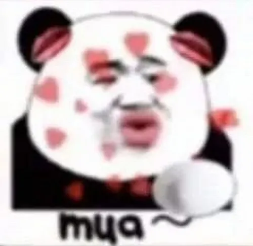 Meme gấu trúc troll khi nhướng mày biểu cảm sắc bén.