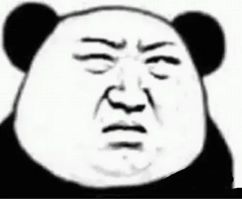 Ảnh vui gấu trúc troll phồng má tinh nghịch.