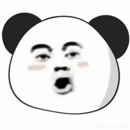 Meme gấu trúc troll trong dáng ngồi ngả lưng thoải mái.