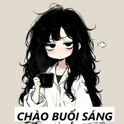 Meme hài chào buổi sáng với nụ cười đầu ngày dễ thương