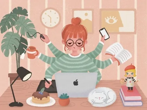 Meme hài dân văn phòng hết cà phê vẫn phải làm.