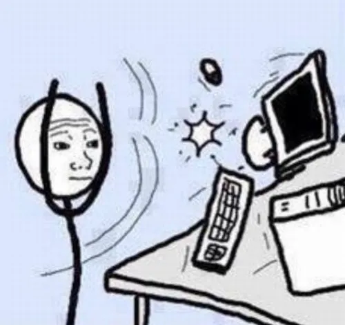 Ảnh vui đồng nghiệp cố cười khi trễ tiến độ.