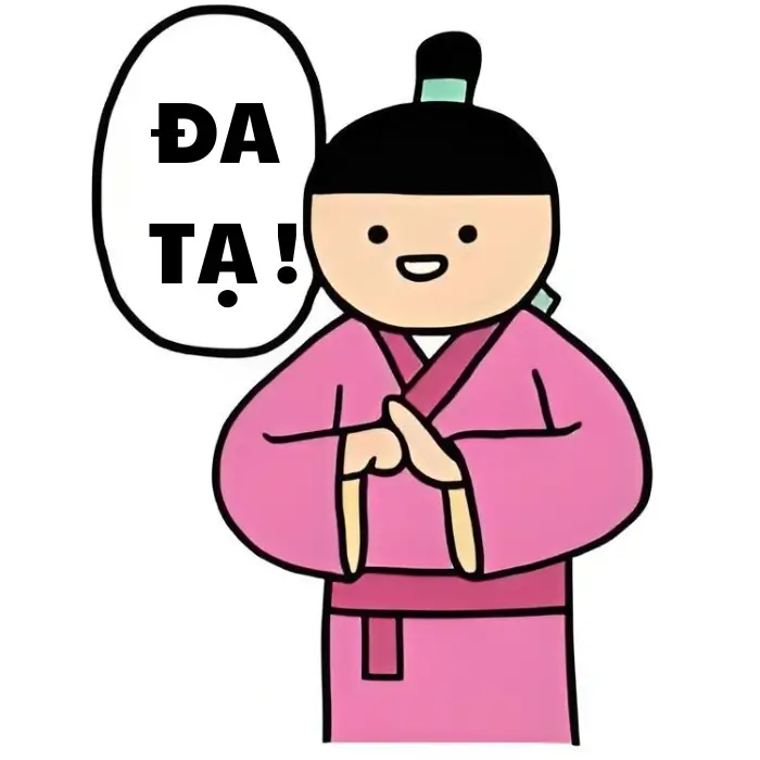 Hình chế cảm kích người thân qua biểu cảm cung kính mà gần gũi