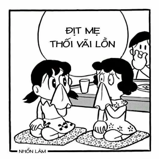 Khi lời thoại Doraemon hóa “caption mạng xã hội” chuẩn tâm trạng Gen Z