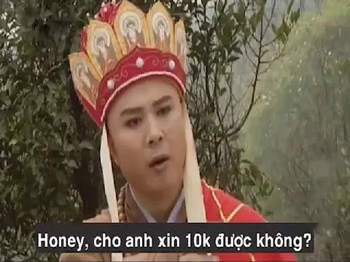 Meme chế Đường Tăng biểu tượng cho lòng nhân ái bền bỉ