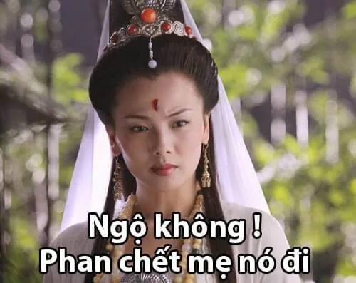 Hình troll Đường Tăng bị chọc ghẹo vẫn bình thản như không