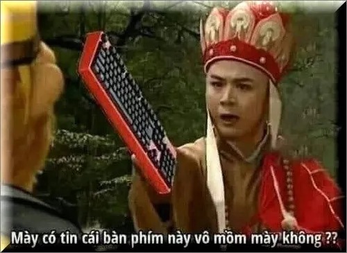 Meme vui Đường Tăng biểu cảm khi Ngộ Không nổi giận