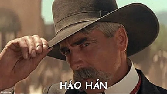 Hình chế hảo hán toát ra độ ngáo