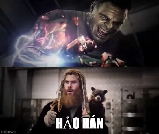 Meme hài hảo hán nét mặt liều lĩnh