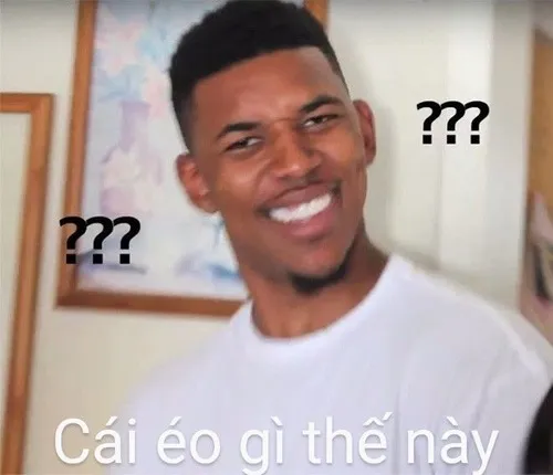 Meme biểu cảm lắc đầu khó hiểu nhẹ