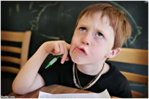 Meme hài khuôn mặt nhăn nhẹ phản ứng với lời nói vô lý