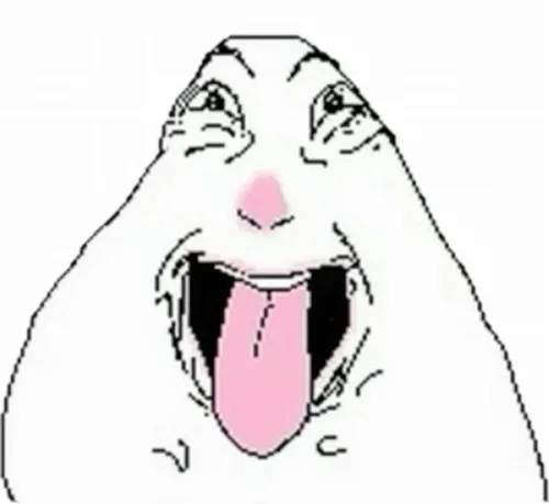 Cơn thèm không giấu nổi: những tấm meme lè lưỡi cực gắt