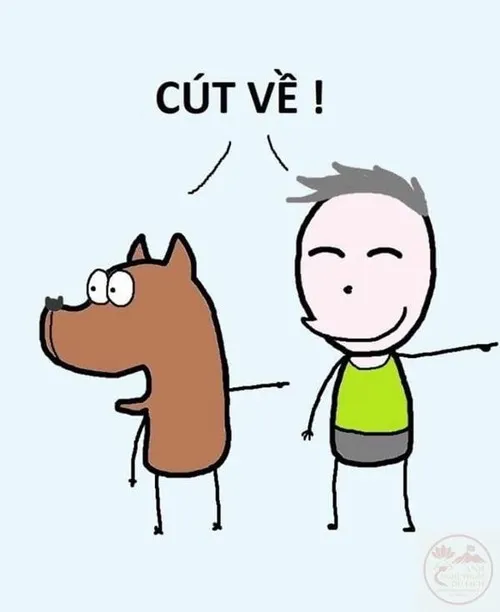 Ảnh vui cút cho khuất mắt, thích hợp bạn thân trêu nhau.