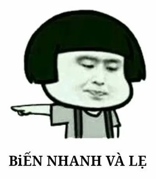Meme hài cút nhẹ nhàng, pha chút lịch sự dễ thương.