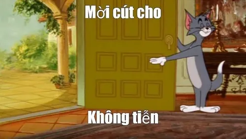 Ảnh troll biến khỏi tầm, cách nói ngắn mà cay.