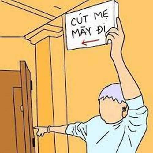 Ảnh chế biến khuất, sticker vui mắt phù hợp nhóm bạn.