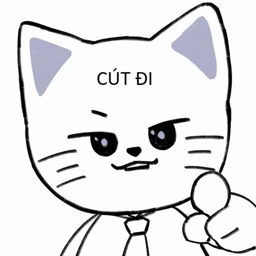 Hình meme mèo cút, kiểu ảnh phản ứng phổ biến trong story.