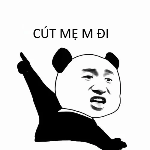 Hình meme hài chặn luôn, biểu cảm ngán ngẩm vô đối.