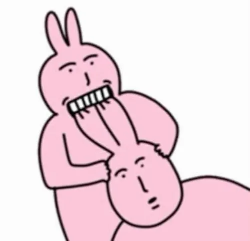 Ảnh vui thỏ hồng cười khẩy, mắt liếc qua với vẻ tinh quái