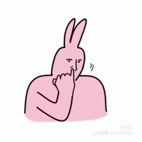 Ảnh chế thỏ hồng nhắm mắt hít thở, gương mặt an tĩnh