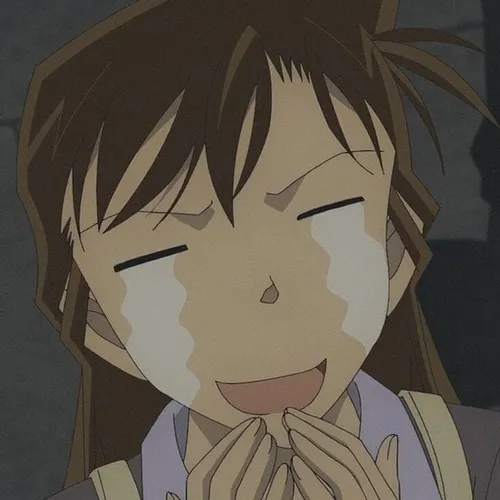 Ảnh vui Conan xua tay khi người khác hiểu sai ý