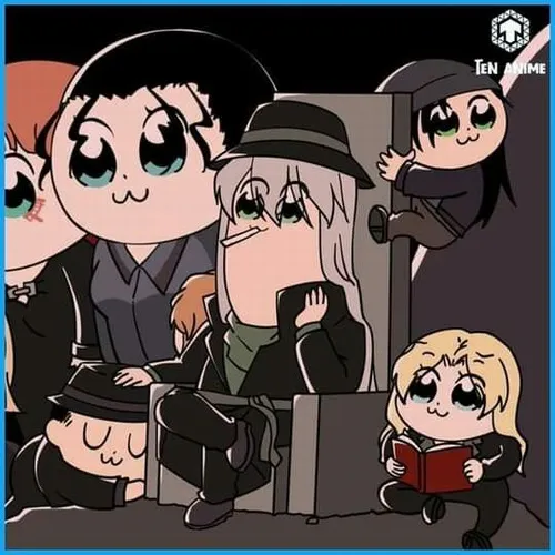 Ảnh troll Conan giật mình khi Ran gọi bất ngờ