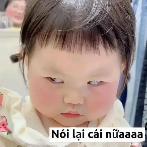 Hình meme vui giận vu vơ của người yêu nhỏ nhắn