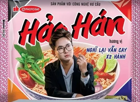 Ảnh meme mì Hảo Hán
