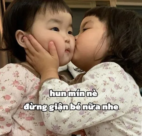 80+ Meme Hôn, Chu Mỏ Hun cực đáng yêu khiến dân mạng “lụi tim”