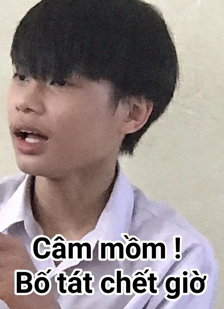 Ảnh troll gương mặt cứng đờ vì quá mệt để phản ứng