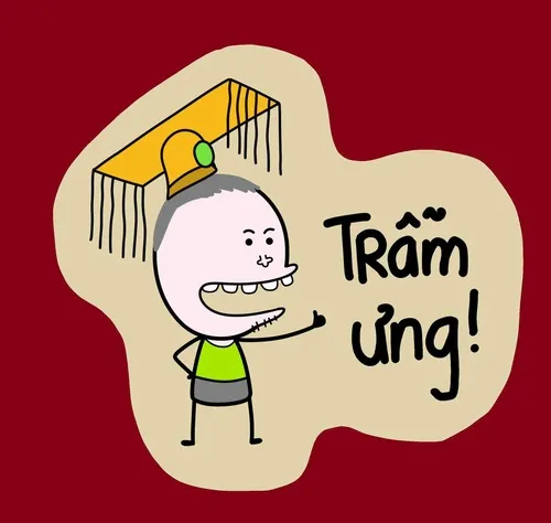 Hình chế khen dễ thương lan truyền trong cộng đồng mạng