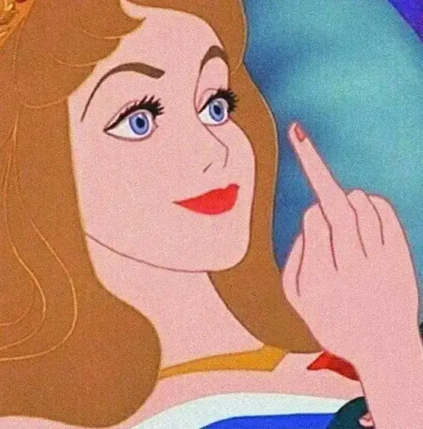 GIF giơ ngón giữa đáp lời thách thức mạng xã hội.