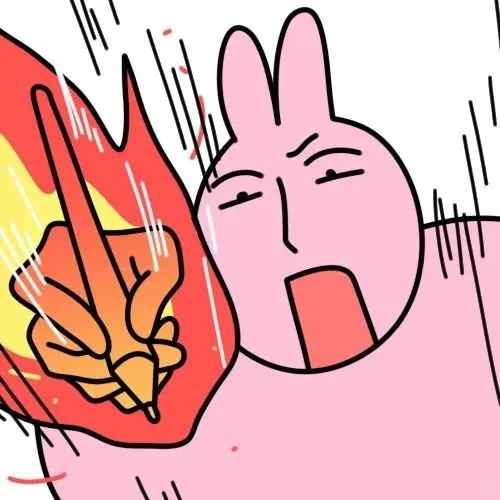 Ảnh vui thỏ người hồng viral trên nhiều nền tảng