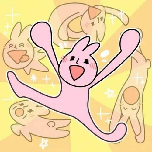 Ảnh chế thỏ hồng được netizen gọi là “meme chill”