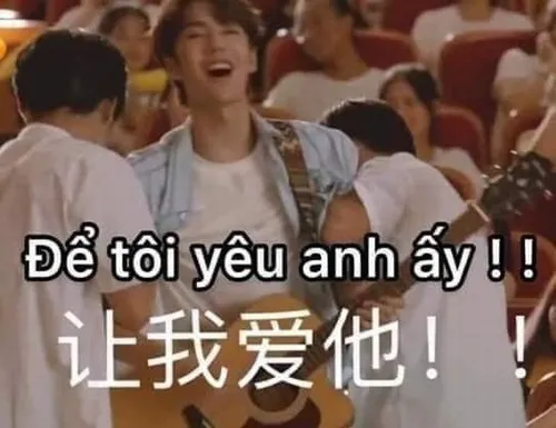 Meme vui Hoa Ngữ thể hiện sự đồng cảm trong nỗi khổ chung