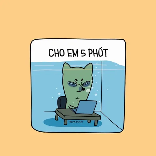 Meme vui dân văn phòng gồng mình báo cáo tuần