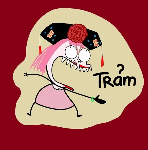 Hình chế dân công sở cười mà nước mắt rơi