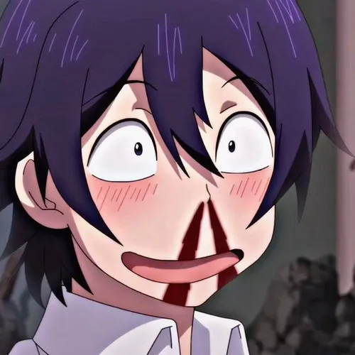 Meme gương mặt đỏ bừng khi thấy cảnh táo bạo.