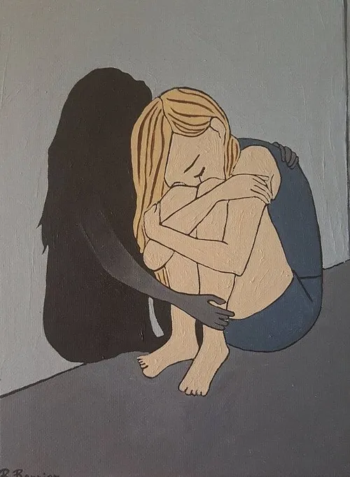 Ảnh chạnh lòng gam màu lạnh phủ lên khung cảnh tĩnh lặng.