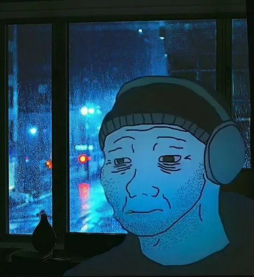 Ảnh thương cảm bố cục nghiêng, đường viền tan vào bóng tối.