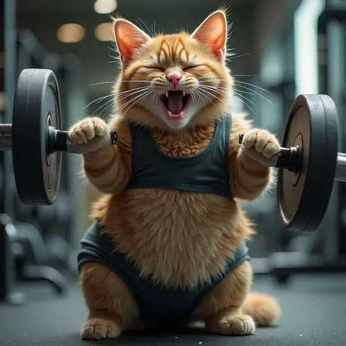 Meme chế boss mèo bựa giả vờ bị thương để được cưng.