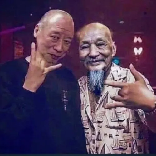 Ảnh meme Tokuda và thầy ông nội hài hước