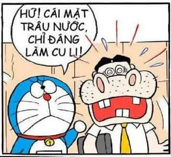 Hình troll Nobita “lười học nhưng nhiều mơ ước”