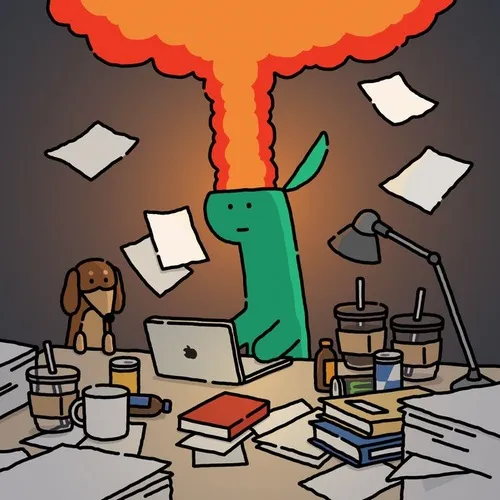 Meme hài bút vở văng tứ tung hỗn loạn