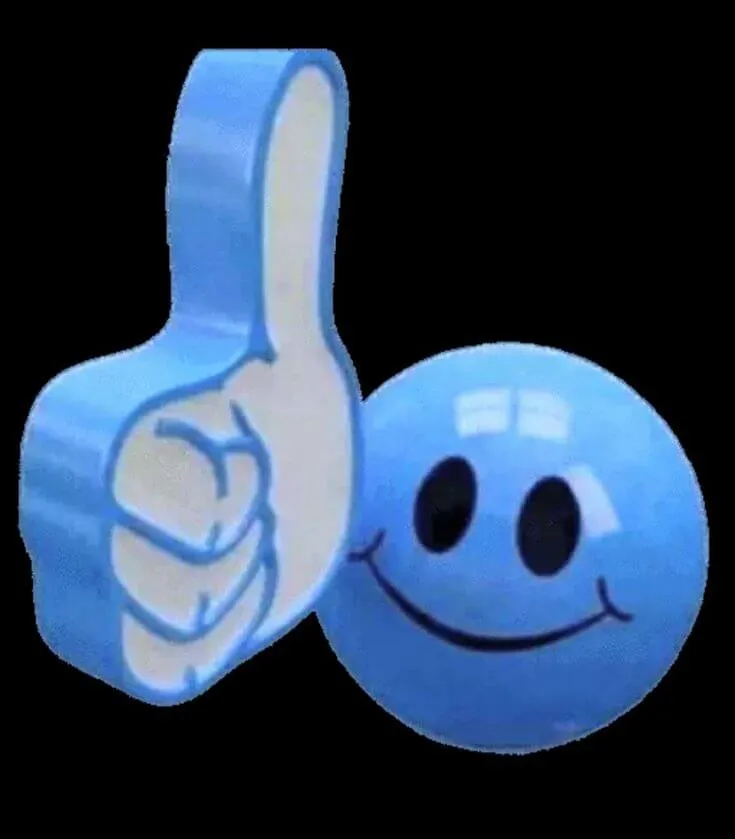 Icon like dễ thương với màu xanh