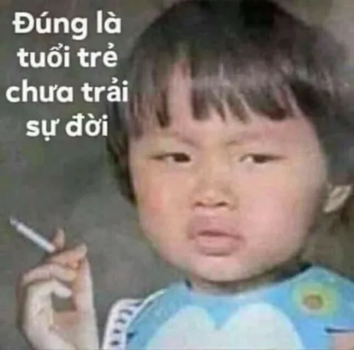 Cười kiểu “đang uống nước suýt sặc vì cái meme này”.