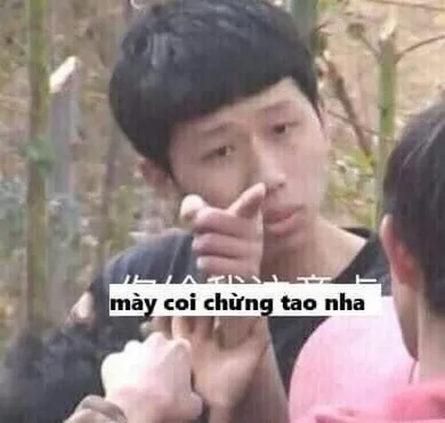 Hình troll cẩn thận đó pha lẫn nét ngầu và buồn cười