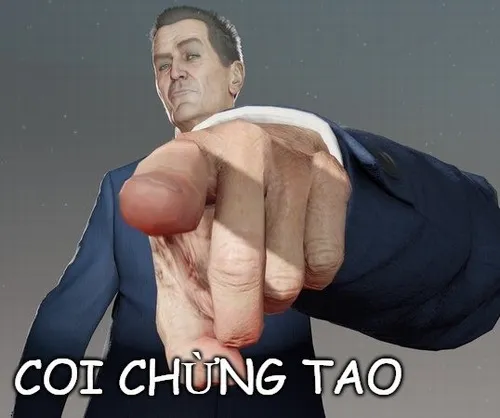 Meme coi chừng tao lan truyền mạnh trên Facebook nhóm bạn thân